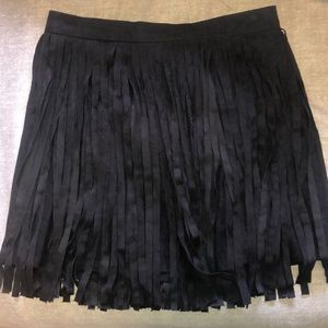 BB Dakota suede fridge skirt